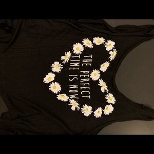 INSPIRATIONAL TANK TOP WITH OPEN BACK